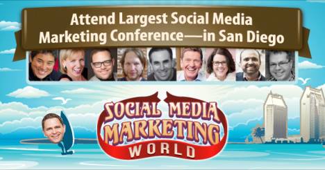 Cliff Ravenscraft Made a Cool Image of Me Speaking at Social Media Marketing World 2015