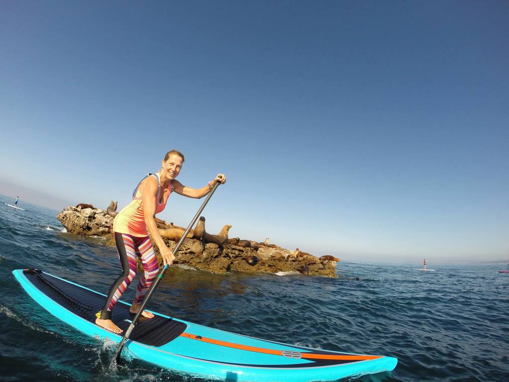 Seal Rock paddle boarding