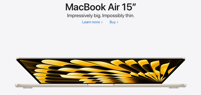 Buy New MacBook Air 15