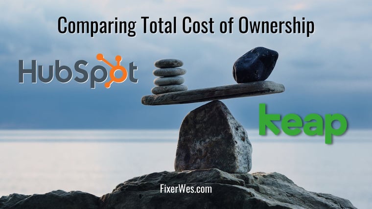 HubSpot vs Keap Cost Ownership