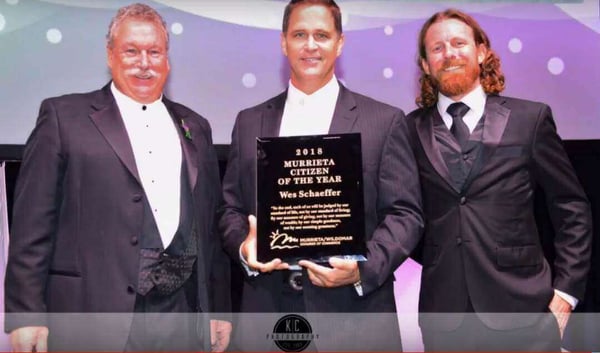 Murrieta Citizen of the Year awarded to Wes Schaeffer, The Sales Whisperer®