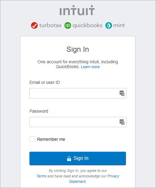 keap quickbooks online signin