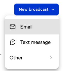 Keap Email Broadcast New Email