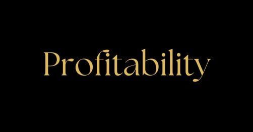 Profitability 12 Weeks To Peak