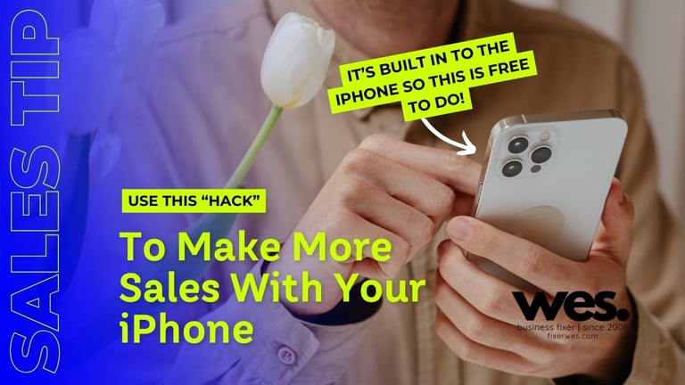 iPhone hack to grow sales