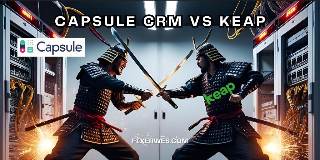 Capsule CRM vs. Keap by Wes Schaeffer, The Sales Whisperer®
