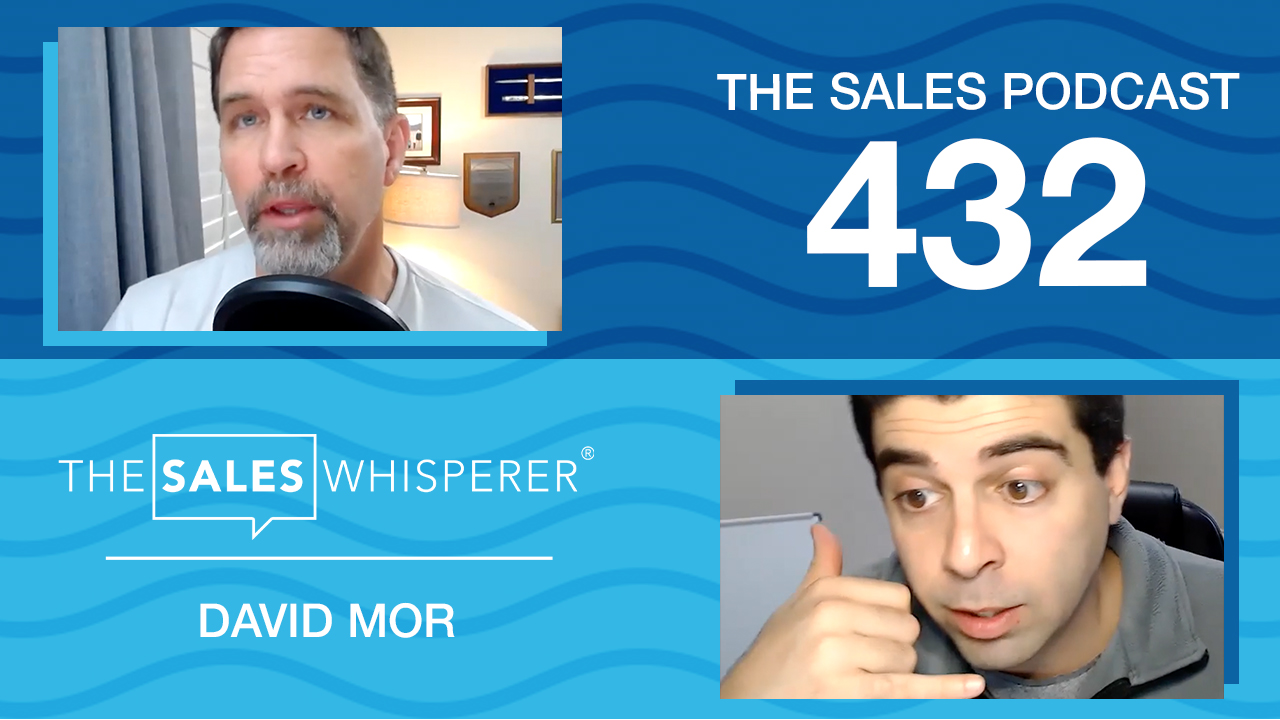 David Mor got sales coaching and went from being a broke Cordon bleu chef to marketing for Tony Robbins. Hear how he did it on The Sales Podcast.