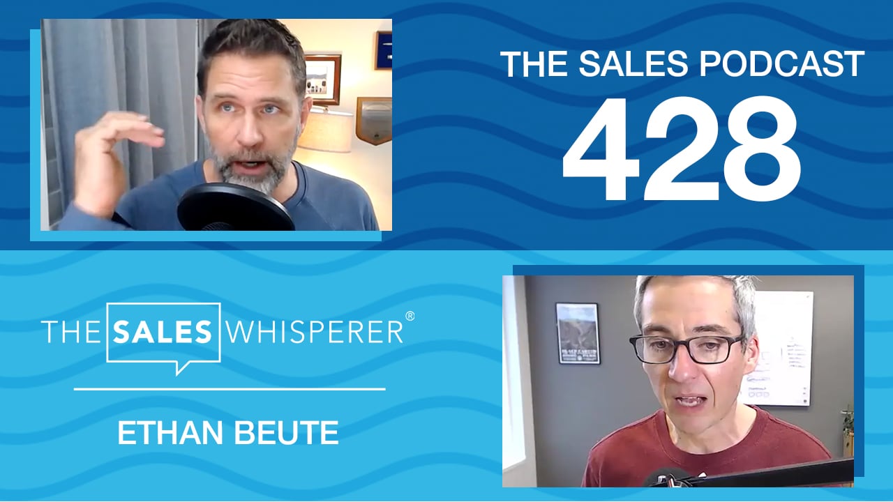 Ethan Beute of BombBomb rehumanizes marketing on The Sales Podcast with Wes Schaeffer, The Sales Whisperer®