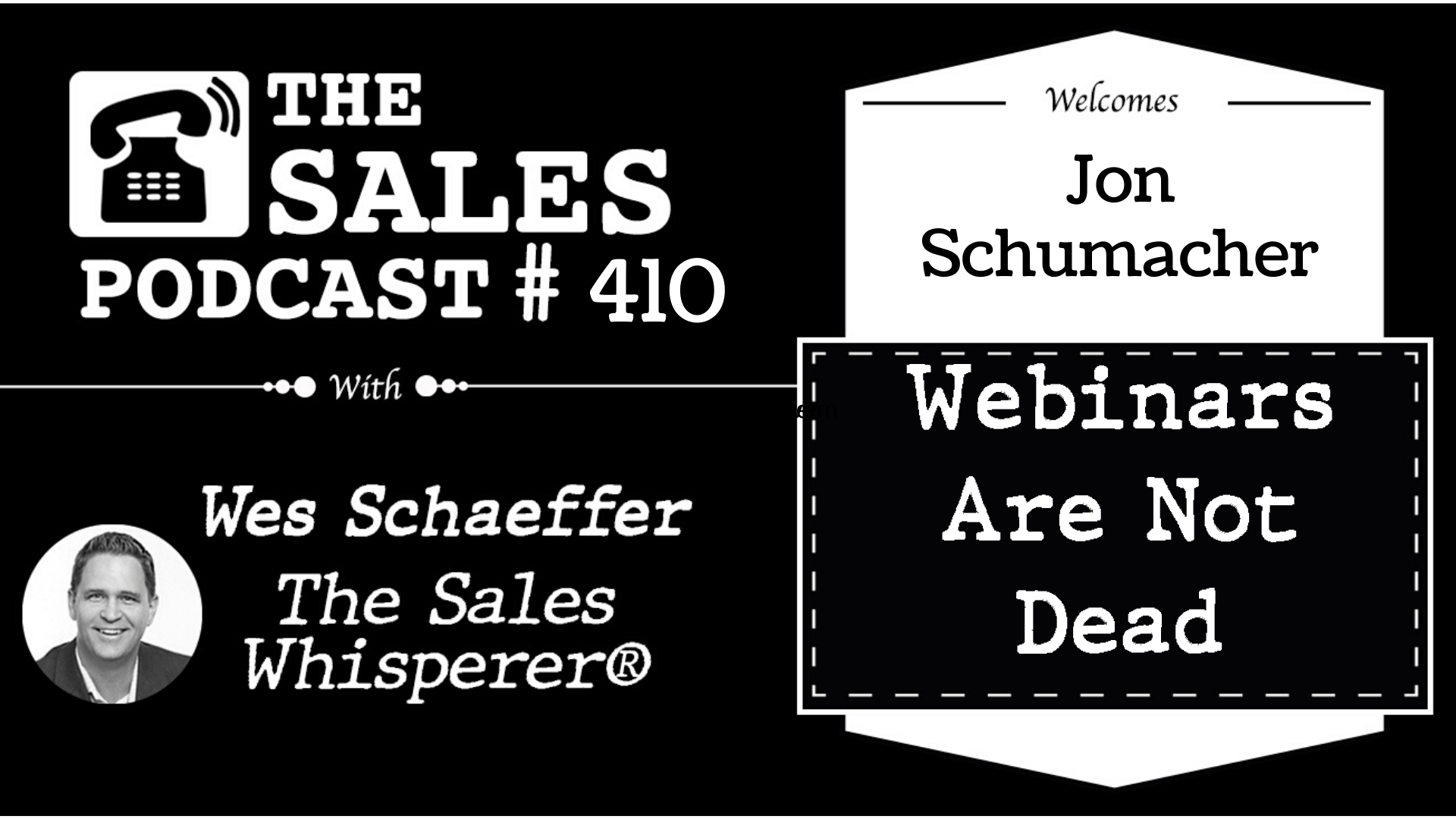 Grow Your Sales With Webinar Expert Jon Schumacher