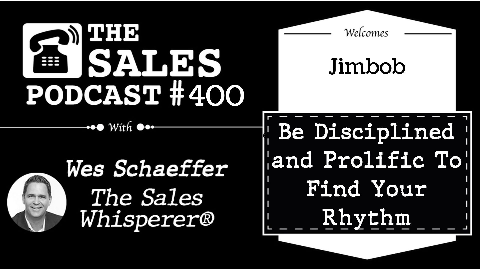 Jimbob discusses comedy and trolling in the digital marketing age on The Sales Podcast with Wes Schaeffer