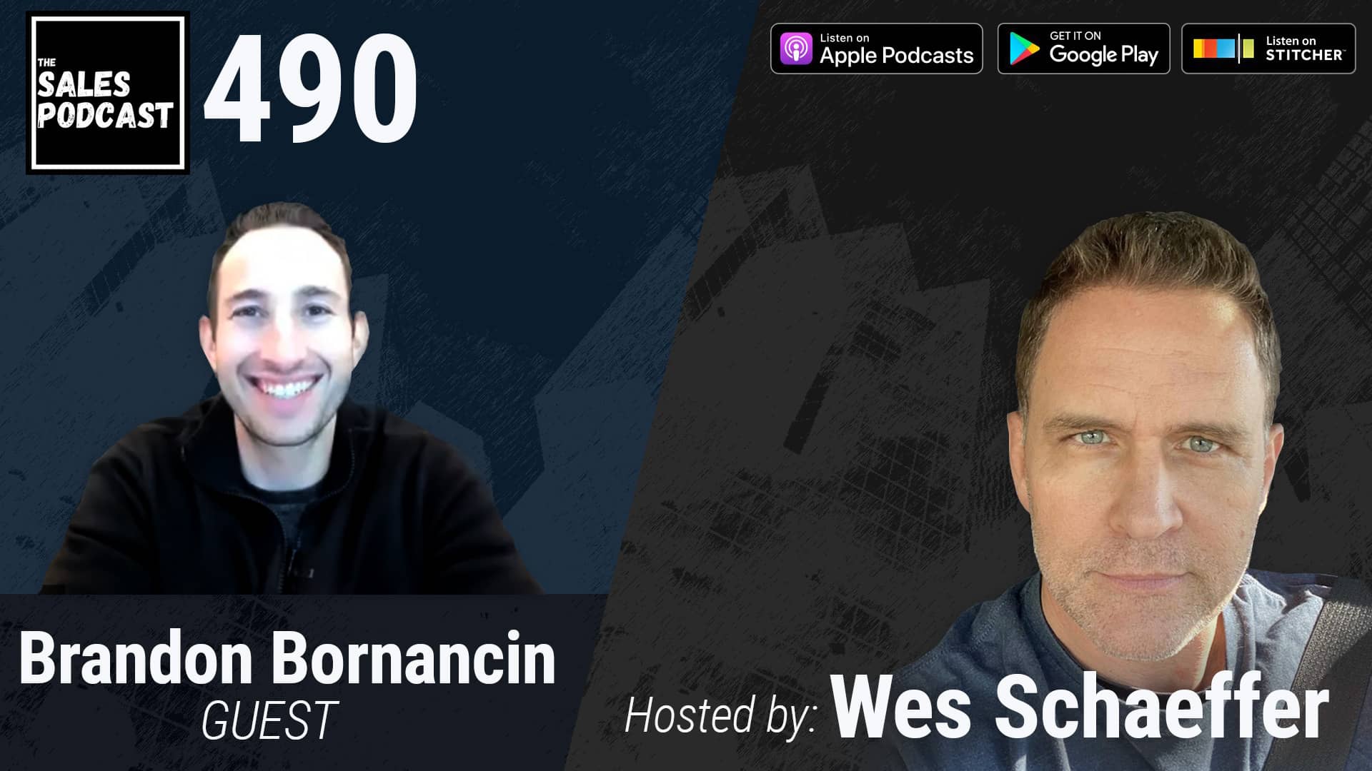 Find Any Lead Fast With Brandon Bornancin of Seamless.ai with Wes Schaeffer on The Sales Podcast