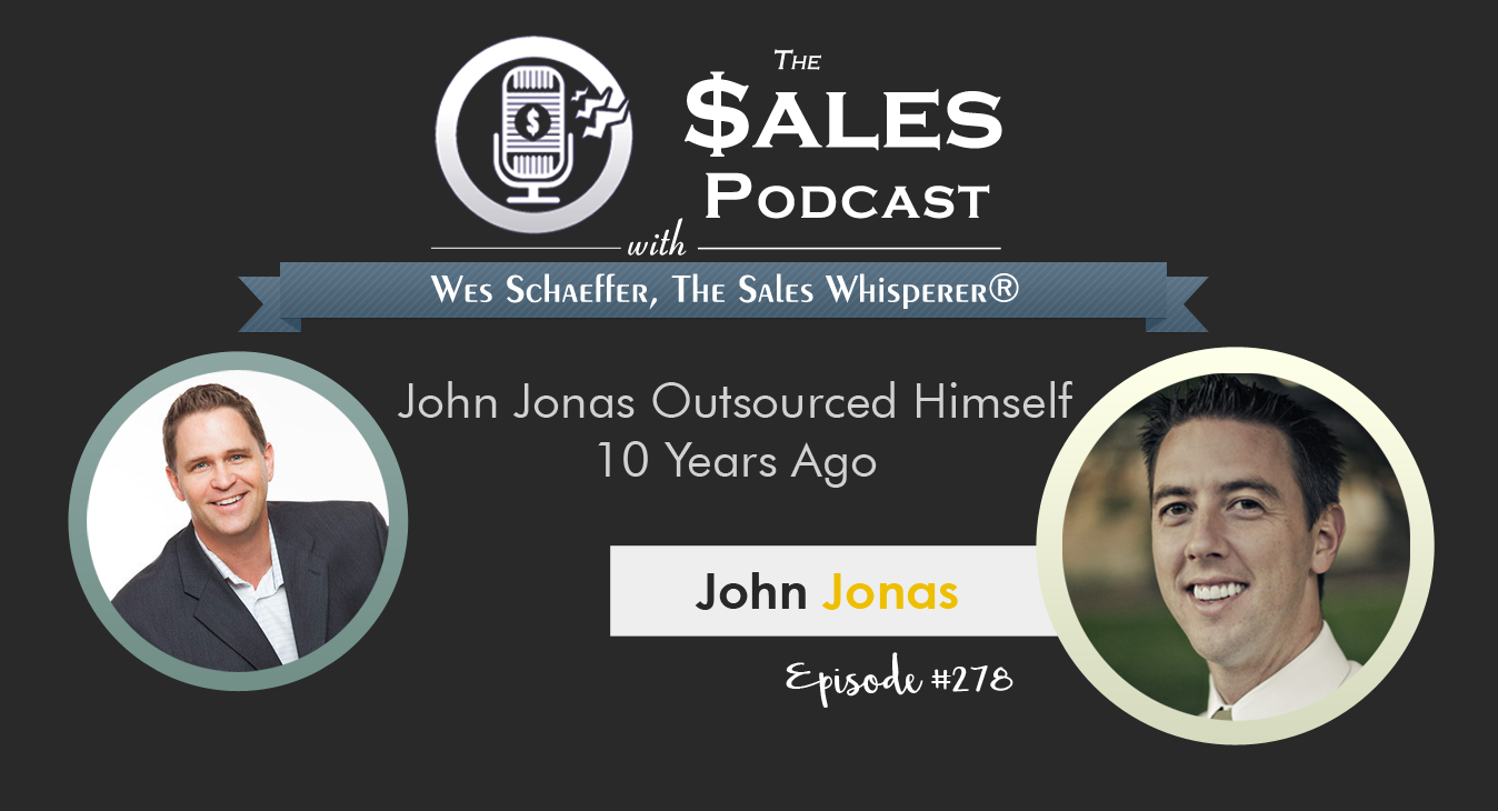 Hear how John Jonas mastered outsourcing to overseas VAs on The Sales Podcast.