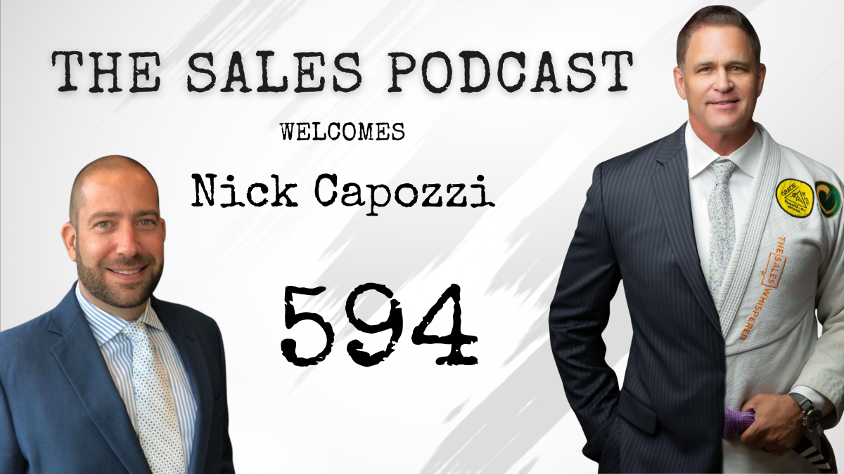 Become a Great Storyteller...on a Cruise Ship! Nick Capozzi on The Sales Podcast with Wes Schaeffer, The Sales Whisperer® 