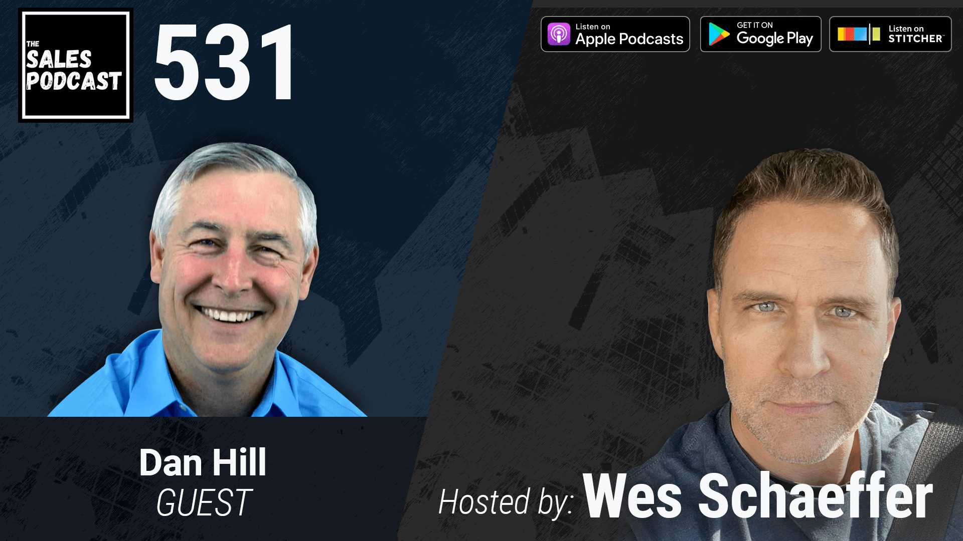 Dan Hill returns to The Sales Podcast to discuss how to control your emotions to control the sale.