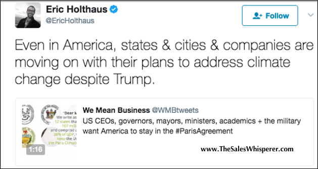 Eric Holthaus is a Chicken Little who thinks giving more money to the government will actually do anything to address climate change.