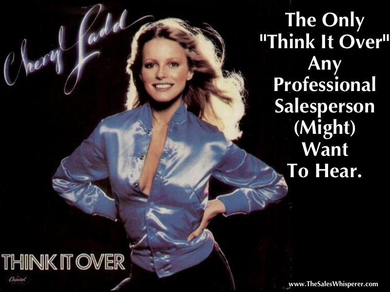 Cheryl Ladd think it over.